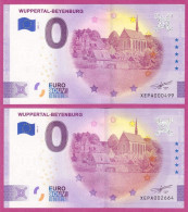 0-Euro XEPA 03 2021 WUPPERTAL-BEYENBURG Set NORMAL+ANNIVERSARY - Privatentwürfe