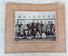 Philippeville Algérie Photo Collège Colonial 1936 37  Port Offert Pour La France - Afrique