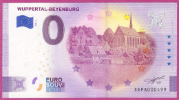 0-Euro XEPA 03 2021 WUPPERTAL-BEYENBURG - Private Proofs / Unofficial