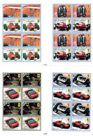 MVU-BK20-011 MINT ¤ ANTIGUA & BARBUDA 2010 KOMPL. SET (4 KB) ¤ FERRARI AUTOMOBILES CARS AUTO'S AUTOMOBILI - Cars