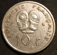 Pas Courant - POLYNESIE FRANCAISE - 10 FRANCS 1972 - IEOM - KM 8 - Polynésie Française