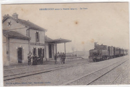 Meurthe-et-Moselle - Bernécourt Avant La Guerre 1914-15 - La Gare - Autres & Non Classés