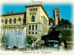 VD LAUSANNE FONTAINE DE LA RIPONNE - Perrochet Lausanne No 10756 - CPA NEUVE Pas Circulé - Lausanne