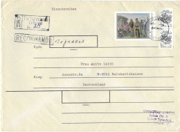 Postzegels > Europa > Rusland En USSR > 1992-.... Federatie > 1992-2000 >aangetekende Brief Met 3 Posttzegels (18064) - Covers & Documents