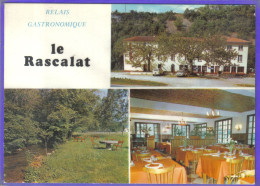 Carte Postale 12. Aguessac  Relais Gastronomique Le Rascalat  Très Beau Plan - Autres & Non Classés