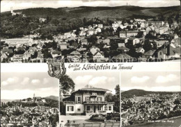 72118944 Koenigstein Taunus Panorama Burgblick Kurhaus Blick Von Der Burg Koenig - Königstein