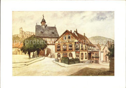 72118928 Koenigstein Taunus Gasthaus Messer Am Alten Rathaus Koenigstein - Königstein