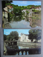 CP 24 Dordogne BRANTOME - Aux Bords De La Dronne Lot De 2 Cartes Postales - Brantome