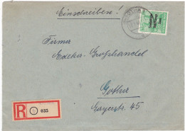 GERMANIA - BUSTA  - STORIA POSTALE - VIAGGIATA -1948 - Other & Unclassified