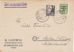 GERMANIA - BUSTA  - STORIA POSTALE - VIAGGIATA -1949 - Autres & Non Classés