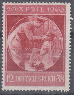 DR 744, Ungebraucht *, 51. Geburtstag AHs, 1940 - Unused Stamps