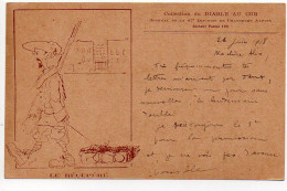 Carte De Franchise Militaire 'Collection Du Diable Au Cor / Journal 47e Division Chasseurs Alpins' - Le Récupéré - Guerra Del 1914-18