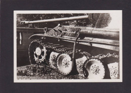 CPSM Libération De Paris WWII Anti Allemagne Nazi Voir Scan Du Dos Char D'assaut Tank - Sonstige & Ohne Zuordnung