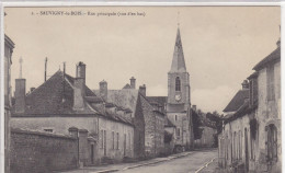 Yonne - Sauvigny-le-Bois - Rue Principale (vue Du Bas) - Autres & Non Classés