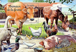 Bloc N° 69 Nature De France Animaux De La Ferme De 2004 Classeur Noir - Mint/Hinged