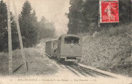 AIX LES BAINS - Chemin De Fer Du Revard, Une Tranchée. - Trains