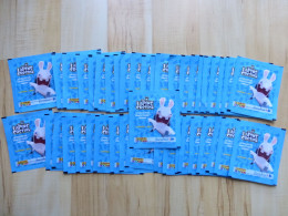 LAPINS CRETINS LOT DE 42 PAQUETS DE 3 CARTES - PANINI CARREFOUR - Edición Francesa