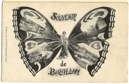 BOUILLON  SOUVENIR DE BOUILLON  PAPILLON VLINDER MARCOVICI 1122 D1 - Bouillon