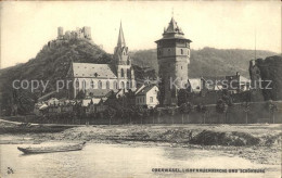 72118178 Oberwesel Rhein Mit Liebfrauenkirche Und Schoenburg Oberwesel - Oberwesel