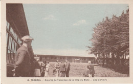 Tréboul (29 - Finistère)  Les Dortoirs De La Colonie De Vacances De La Ville Du Mans (72) - Tréboul