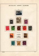 Deutsches Reich 256 - 262 + 268 -276 Ex Wartburg Und Kölner Dom, Ziffern L Gestempelt Used - Used Stamps