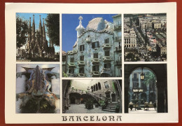 Postcard From Barcelona (Large Format) (Spain) (c865) - Barcelona