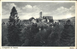 72118102 Koenigstein Taunus Ruine Falkenstein Koenigstein - Königstein