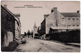 53 - B24762CPA - SAINT AIGNAN DE COUPTRAIN - Arrivée Route De Javron - Très Bon état - MAYENNE - Autres & Non Classés