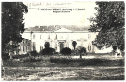 7 - B25127CPA - VIVIERS SUR RHONE - L' Eveché - Hopital Militaire - Bon état - ARDECHE - Viviers