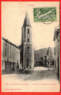 9 - B29578CPA - ST SAINT PAUL DE JARRAT - L' Eglise Et L' Entrée Du Village - Très Bon état - ARIEGE - Autres & Non Classés