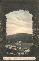 72118061 Koenigstein Taunus Blick Aus Der Ruine Auf Falkensteiner Burg Kurhaus T - Koenigstein