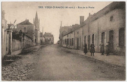 49 - B31407CPA - VERN D' ANJOU - Rue De La Poste - Très Bon état - MAINE ET LOIRE - Saint Georges Sur Loire