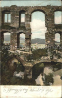 72118044 Koenigstein Taunus Blick Durch Die Burgruine Koenigstein - Königstein