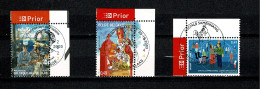 2003 3207 & 3210 & 3211  Postfris Met 1édag  Stempel : HEEL MOOI ! MNH Avec Cachet 1er Jour “Kunstwerken , Sinterklaas & - Neufs