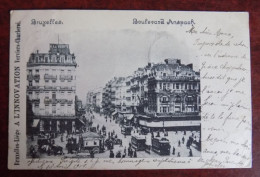 CPA Bruxelles : Boulevard Anspach - Pub. à L'Innovation 1901 - Squares