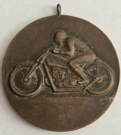Motorcycle Road Racer Motor, Motorbike Medal Griesbach & Knaus  PLIM - Andere & Zonder Classificatie
