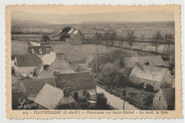 PLOUMILLIAU - PANORAMA SUR SAINT MICHEL - AU FOND LA BAIE - PHOTO LUCIEN - 2 SCANS - - Autres & Non Classés