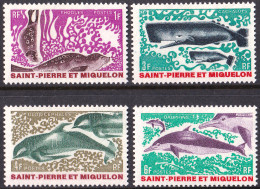 SAINT PIERRE AND MIQUELON 1969 MARINE MAMMALS** - Sonstige & Ohne Zuordnung