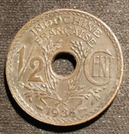 INDOCHINE - ½ - 1/2 CENTIME 1935 - Lindauer - KM 20 ( 1/2 Centime ) - Otros & Sin Clasificación