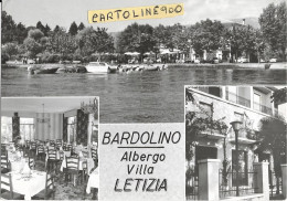 Veneto-verona-bardolino Albergo Villa Letizia Vedute Vedutine Interno Esterno Hotel - Other & Unclassified