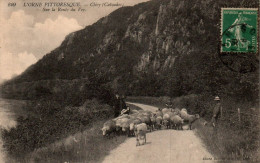 N°3590 W -cpa Clécy -sur La Route Du Vey- - Clécy