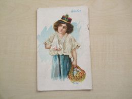 Carte Postale Ancienne 1917 BELGIO Avec Cachet De Censure - Patriottisch