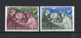 1953 VATICANO SET MNH ** 171/172 8° Cent. Della Morte Di S. Bernardo Da Chiaravalle - Unused Stamps