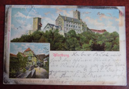 AK Litho. Eisenach Wartburg 1902 - Schloss - Eisenach