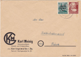 GERMANIA - BUSTA  - STORIA POSTALE - VIAGGIATA -1948 - Sonstige & Ohne Zuordnung