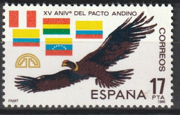 Spanje 1985, Postfris MNH, Birds, Flags - Nuevos