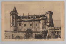 CPA - 49 - N°373 - Saumur - Le Château, Façade Nord - Non Circulée - Saumur