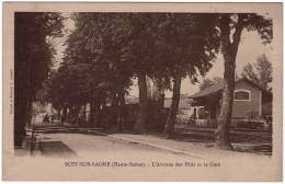 70 - B24764CPA - SCEY SUR SAONE - L' Avenue Des Pâtis Et La Gare - Parfait état - HAUTE-SAONE - Sonstige & Ohne Zuordnung