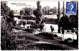 16 - B24276CPSM - MANSLE - Les Jardins De BEAU RIVAGE - Bon état - CHARENTE - Mansle