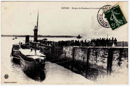 17 - B23987CPA - ROYAN - Bateau De Bordeaux à La Nouvelle Jetée - Très Bon état - CHARENTE-MARITIME - Royan